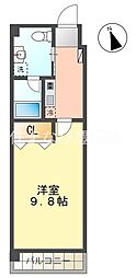 ホワイトレジデンス 1Kの間取図画像