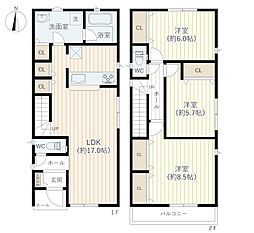 名古屋市西区比良一丁目 新築戸建 5号棟