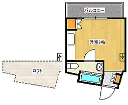 兵庫県神戸市灘区城内通5丁目（賃貸マンション1R・6階・31.30㎡） その2