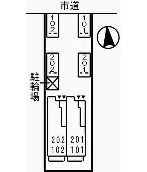 兵庫県姫路市広畑区高浜町2丁目(賃貸アパート1LDK・2階・41.98㎡)の写真 その17