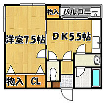 兵庫県明石市和坂1丁目（賃貸アパート1K・1階・31.25㎡） その2