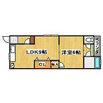 兵庫県明石市魚住町清水（賃貸アパート1LDK・2階・34.00㎡） その2