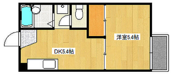 兵庫県神戸市垂水区本多聞1丁目(賃貸アパート1DK・2階・21.00㎡)の写真 その2