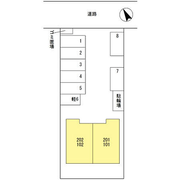 兵庫県姫路市飾磨区今在家2丁目(賃貸アパート1LDK・1階・43.23㎡)の写真 その17