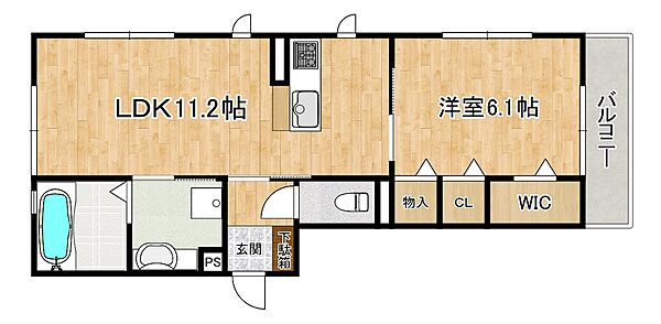 兵庫県神戸市東灘区森南町3丁目(賃貸アパート1LDK・3階・43.35㎡)の写真 その2