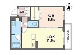 兵庫県小野市中町（賃貸マンション1LDK・3階・44.00㎡） その2