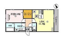 兵庫県明石市貴崎3丁目（賃貸アパート1LDK・3階・46.28㎡） その2