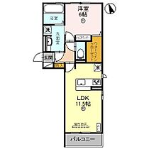 兵庫県明石市西新町1丁目（賃貸アパート1LDK・1階・45.46㎡） その2