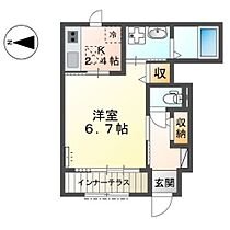 兵庫県姫路市勝原区宮田（賃貸アパート1K・1階・30.64㎡） その2