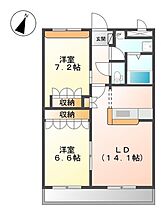 兵庫県小野市大島町（賃貸アパート2LDK・2階・61.05㎡） その2