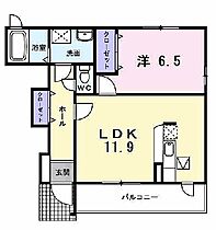 兵庫県加古郡播磨町東本荘3丁目（賃貸アパート1LDK・1階・45.12㎡） その2