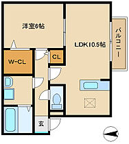 兵庫県加古郡播磨町宮北2丁目（賃貸アパート1LDK・1階・45.06㎡） その2