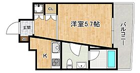 兵庫県神戸市東灘区深江北町3丁目（賃貸マンション1K・4階・22.26㎡） その2