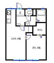 兵庫県姫路市御立中8丁目（賃貸アパート1LDK・1階・35.91㎡） その2