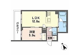 兵庫県姫路市東延末2丁目（賃貸アパート1LDK・2階・43.94㎡） その2