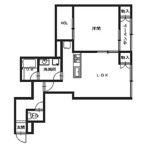 トワイライト広小路 303号室｜石川県金沢市野町2丁目(賃貸マンション1LDK・3階・58.94㎡)の写真 その2