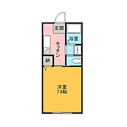 ボヌールK 2階/202号室