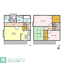 シェラ・エトワール 1階3LDKの間取り