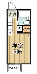間取図画像 1K