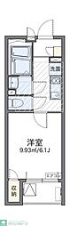 レオネクスト東小金井 1Kの間取図画像