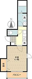 アデーレ南荻窪 1Kの間取図画像