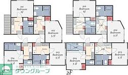 京急本線 弘明寺駅 徒歩3分の賃貸アパート 2階1Kの間取り