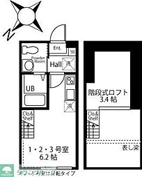 間取図画像 ワンルーム