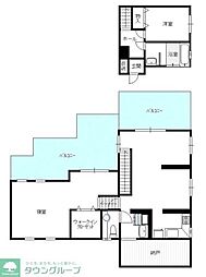 ザテラス 2SLDKの間取図画像