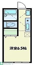 エスポワール ワンルームの間取図画像
