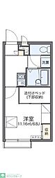 レオパレス坂之台ビレッジ 1Kの間取図画像