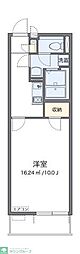 マチュレ南谷 1Kの間取図画像