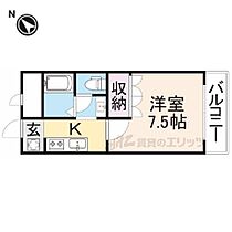 滋賀県彦根市古沢町（賃貸アパート1K・1階・24.75㎡） その2