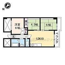 パールハイツ打出浜 302 ｜ 滋賀県大津市打出浜（賃貸マンション3LDK・3階・60.90㎡） その2