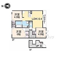 滋賀県彦根市小泉町（賃貸アパート3LDK・2階・68.20㎡） その2