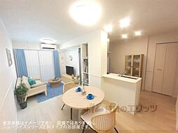 クレール聖和A 203 2階2LDKのリビング/ダイニング