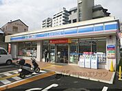 ローソン　浜大津四丁目店まで450メートル