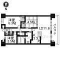 ロータリーマンション大津京レアール11階13.0万円