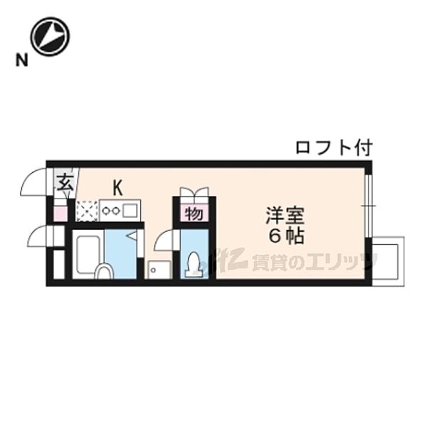 レオパレスＴＯＲＵＭＡＲＩＮ 208｜滋賀県守山市二町町(賃貸アパート1K・2階・20.37㎡)の写真 その2