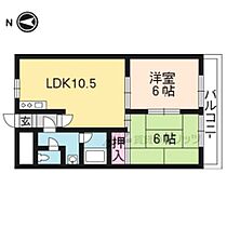 ホワイトコーポ山口 202 ｜ 滋賀県大津市柳川２丁目（賃貸マンション2LDK・2階・48.60㎡） その2