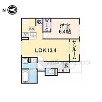 セレジェンド今津 103 ｜ 滋賀県高島市今津町今津（賃貸アパート1LDK・1階・50.87㎡） その2