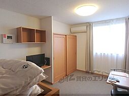 レオパレス比叡 205 2階1Kのリビング/ダイニング