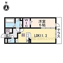 フリーデSTA 102 ｜ 滋賀県大津市大江５丁目（賃貸アパート1LDK・1階・41.67㎡） その2