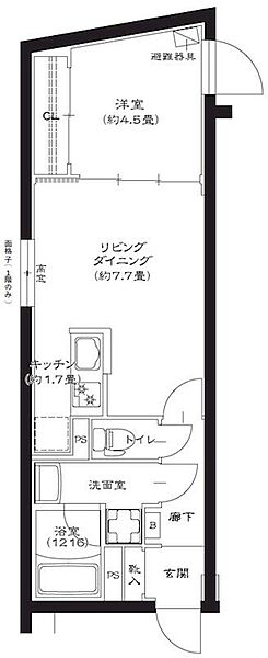東京都豊島区西池袋3丁目(賃貸マンション1LDK・1階・36.04㎡)の写真 その2