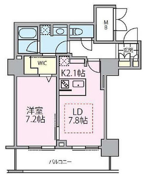 東京都荒川区南千住4丁目(賃貸マンション1LDK・22階・45.25㎡)の写真 その2