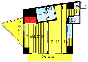 フォンティーナ・K 401 ｜ 東京都豊島区南大塚3丁目30-6（賃貸マンション1DK・4階・31.30㎡） その2