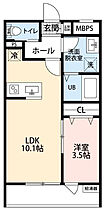 リーブルファイン谷在家 102 ｜ 東京都足立区加賀2丁目24-20（賃貸アパート1LDK・1階・33.97㎡） その2