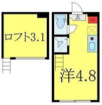 ハーモニーテラス仲町 105 ｜ 東京都板橋区仲町（賃貸アパート1R・1階・10.53㎡） その2