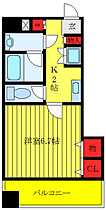 西川ビル  ｜ 東京都荒川区西日暮里5丁目（賃貸マンション1K・7階・24.45㎡） その2