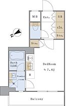 Brillia　ist　文京茗荷谷 503 ｜ 東京都文京区小日向4丁目（賃貸マンション1R・5階・25.24㎡） その2