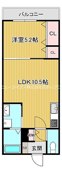 大阪府門真市本町(賃貸アパート1LDK・1階・36.65㎡)の写真 その2